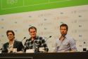 Brad pitt and Tarantino Inglourious Basterds press conference